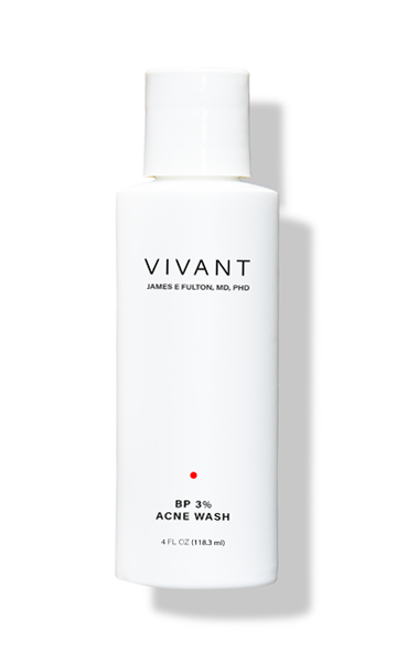 Vivant BP 3% Acne Wash - Очисник для проблемної шкіри з бензоїл пероксидом 3%